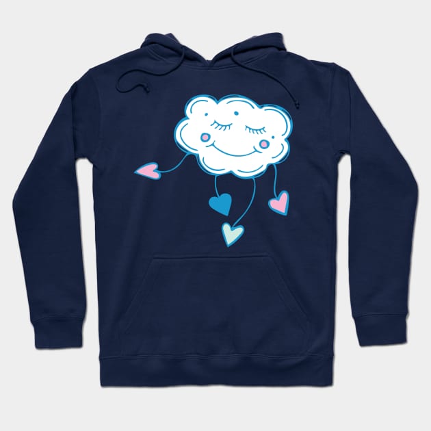 Dancing Cloud Hoodie by Jacqueline Hurd